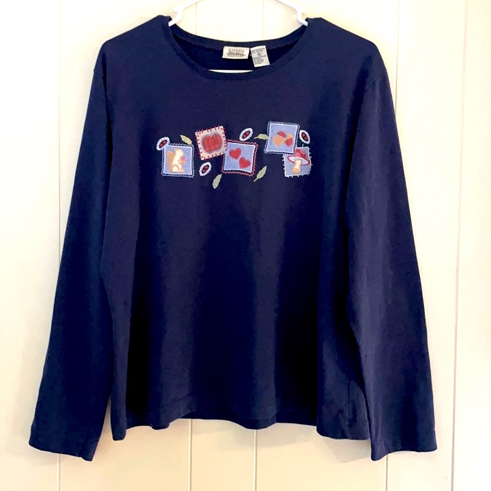 🍄 Vintage Mushroom Toadstool long sleeve shirt